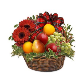 Fruit &amp; Flowers Basket