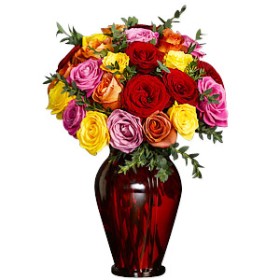 Marvel 24 Assorted Roses