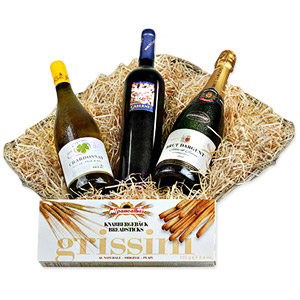 Fine Wine Basket
